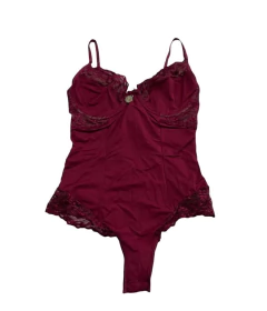 BODY DE LYCRA Y ENCAJE CHANTAL (6010N) en internet