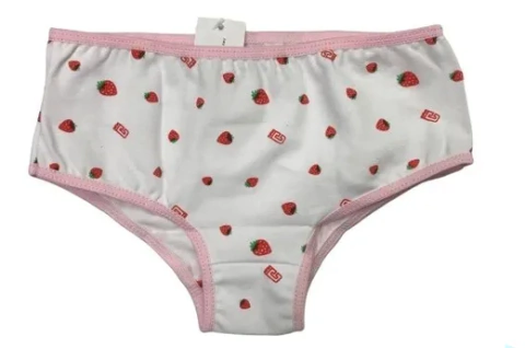 CULOTTE NENA ALG Y LYCRA FRUTILLAS Y CEREZAS (7262)