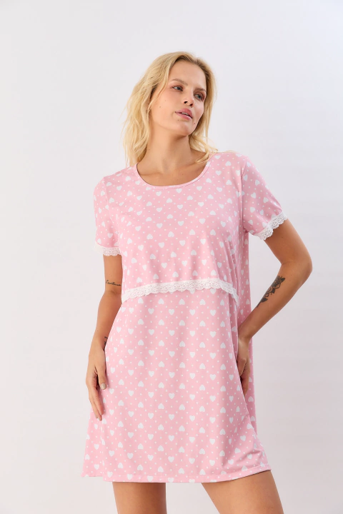 CAMISON MATERNAL M/CORTA VISCOSA (2685-25)