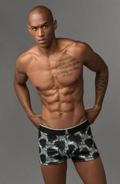 BOXER ALGODON LYCRA ESTAMPADO (93002) - Victoria Garrido Lenceria