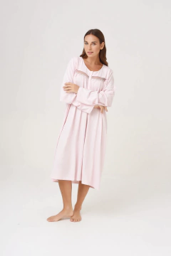 CAMISON M/LARGA CON TUL BORDADO EMMA (91018) en internet