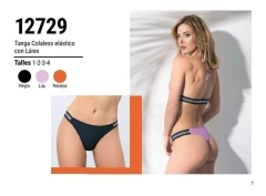 COLALESS CON ELASTICO DE LUREX (12729)