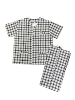 PIJAMA HOMBRE M/CORTA P/LARGO ABOTONADO T. 62 - 68 (508MEE) en internet