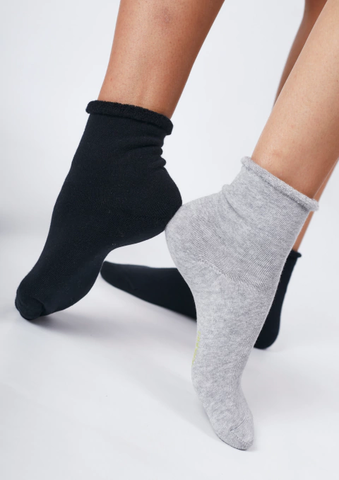 SOQUETE ALTO CON TOALLA PUNO VOLCADO (3207)