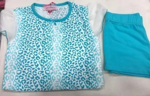 PIJAMA REMERA CON SHORT (12188)
