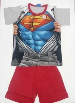 PIJAMA NENE M/CORTA Y SHORT SUPERMAN TO BE (8541-216) en internet