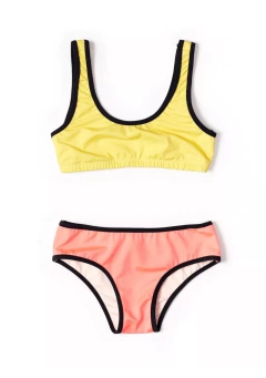 DOS PIEZAS NENA TOP C/ RELL Y TIRO CORTO SIDNEY (409-23) - comprar online