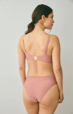 TIRO CORTO LYCRA JACQUARD PLUMETTI (216-117) - Victoria Garrido Lenceria