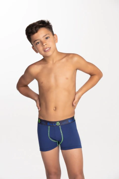 BOXER NENE ALGODON Y LYCRA CINTURA EXPUESTA (23901) - tienda online