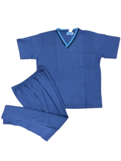 PIJAMA M/CORTA P/LARGO ESCOTE EN V 46-54 (495) en internet