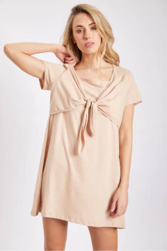 Imagen de CAMISON MATERNAL M/CORTA C/NDO SWEET MOM (2692-21)