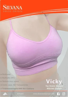 TOP S/RELLENO REALCE NATURAL VICKY (TV65)
