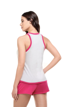 PIJAMA MUSCULOSA Y SHORT PHYSICAL (PR10258V25) - Victoria Garrido Lenceria