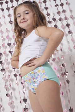 TIRO CORTO NENA ALGODON FRUTAS (159K) - Victoria Garrido Lenceria