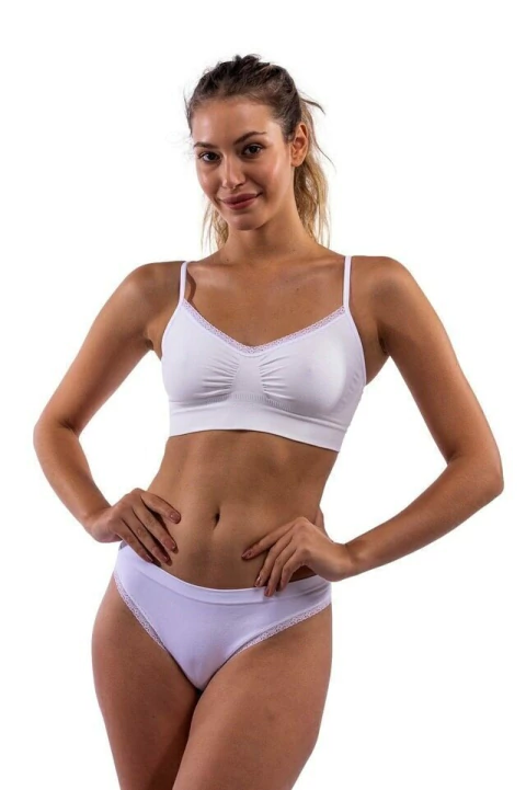 VEDETINA MICROFIBRA C/PUNTILLA (1891)