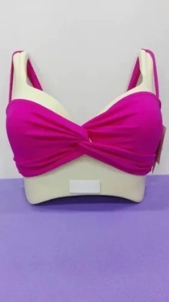 BANDEAU CRUZADO S/RELL(SE ATA AL CUELLO) (769-00) - Victoria Garrido Lenceria