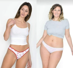 VEDETINA ALGODON ESTAMPADA (45EST) - Victoria Garrido Lenceria