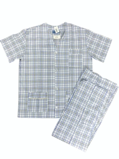 PIJAMA HOMBRE M/CORTA P/LARGO ABOTONADO T. 62 - 68 (508MEE) - tienda online
