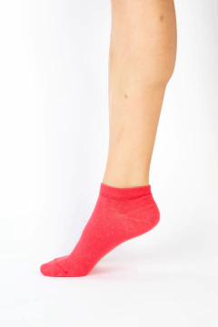 SOQUETE DAMA ALGODON LISO CRAZY SOCKS (920) en internet