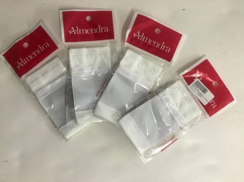 PACK X4 PROLONGADOR 3 GANCHOS 6CM (PRO205.4)