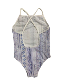 MALLA ENTERA NENA C/VOLADO EN ESCOTE T. 10 - 16 (123AE) - tienda online