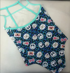 MALLA NENA ENTERA ANIMAL PATCHES (1510-218) - Victoria Garrido Lenceria