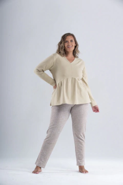 PIJAMA M/LARGA P/LARGO NADINE (Z424) - comprar online