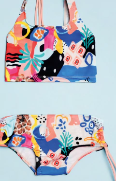 2 PIEZAS NENA TOP CON TIRAS Y CULOTTE PHI-PHI (4238SY) en internet