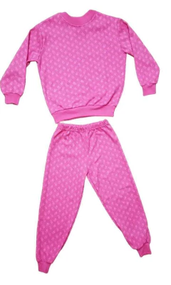 PIJAMA NENA M/LARGA P/LARGO JACKARD T 2 - 6 (357M) en internet