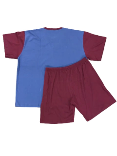 PIJAMA HOMBRE M/CORTA P/CORTO CUELLO EN V T:56-60 (600MSE) en internet
