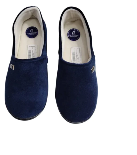 PANTUFLA HOMBRE CERRADA GAMUZA (599)