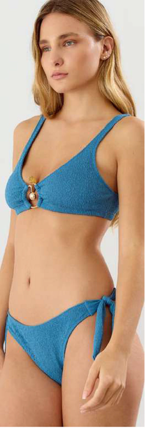 2 PIEZAS TOP C/ALM HEBILLA DORADA Y SEMILESS PARA ATAR NEOMA (740-26)