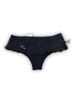 Imagen de CULOTTE ENCAJE Y ALGODON LABRADO (5710)