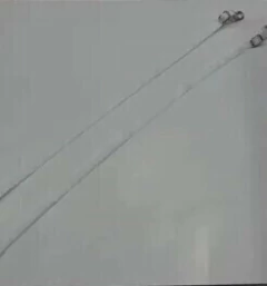 PACK X4 BRETEL ELASTICO 6MM. GANCHO METAL (BR4.4)