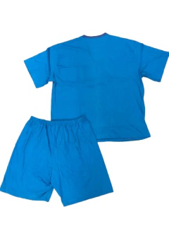 PIJAMA HOMBRE M/CORTA P/CORTO CUELLO EN V T. 62 - 68 (600MSEE) en internet