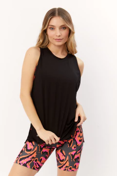 REMERA SIN MANGAS DEPORTIVA TSHIRT MIX (20234-020) - Victoria Garrido Lenceria