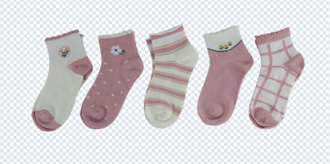 PACK X3 SOQUETE ALTO NENA POLIESTER ESTAMPADO (M6104.3)