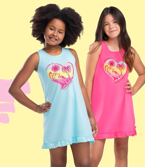 CAMISON NENA SIN MANGAS FLAMINGO (MP20082V24)