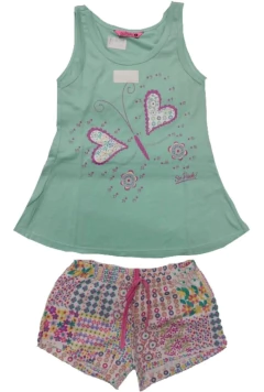 PIJAMA NENA SIN MANGAS (8019) - Victoria Garrido Lenceria