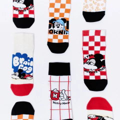 SOQUETE QUARTER ALGODON MICKEY UNISEX (1233C)