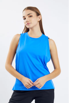 MUSCULOSA MICROFIBRA MELANGE (20228-020) - Victoria Garrido Lenceria