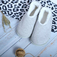 CHINELA ALPARGATA LISO C/CORDERITO (114S) - comprar online