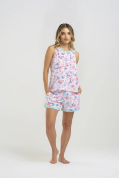 PIJAMA MUSCULOSA Y SHORT (PR10210V24)