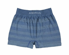 BOXER S/COSTURA ALGODON RAYADO (5106) - Victoria Garrido Lenceria