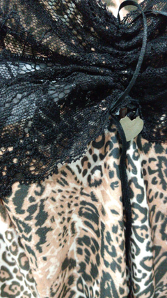 CAMISOLIN MICROFIBRA Y ENCAJE PRETTY WOMAN (76467) - comprar online