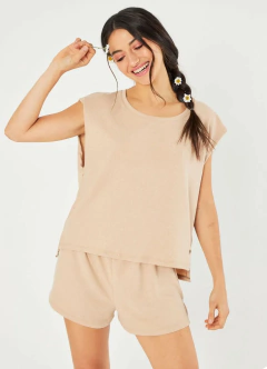 Imagen de PIJAMA M/CORTA Y SHORT MORLEY MOOD UP (7102)