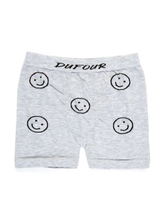 BOXER NENE SIN COSTURA ALGODON MELANGE FANTASIA (11774) - comprar online