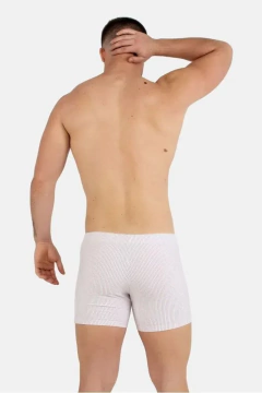 BOXER ELASTICO EMBUTIDO ALG Y LYCRA ESTAMPADO (164T) - Victoria Garrido Lenceria