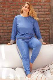 PIJAMA M/LARGA P/LARGO CON BOLSILLO (9131K) - comprar online