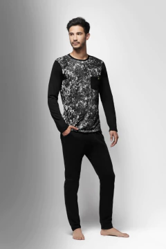 PIJAMA HOMBRE M/LARGA P/LARGO (28005)